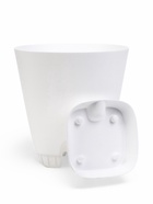 Горшок для цветов «Гранд», 8 л, d=24 см, h=25 см, пластиковый, с прикорневым поливом, белый - Фото 7