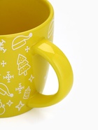 Кружка чайная новогодняя «Новый год», жёлтая, 370 мл - Фото 4