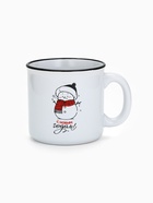 УЦЕНКА Кружка керамическая новогодняя «С новым годом!», 530 мл - Фото 2