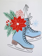 УЦЕНКА Кружка керамическая новогодняя «Зимние коньки», 530 мл 10956348