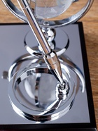 УЦЕНКА Набор настольный 4в1 с визитницей, черное дерево - Фото 4