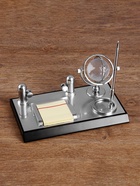 УЦЕНКА Набор настольный 4в1 с визитницей, черное дерево - Фото 5