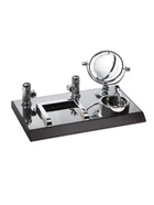 УЦЕНКА Набор настольный 4в1 с визитницей, черное дерево - Фото 9