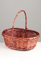 УЦЕНКА Набор 3 шт. корзин плетеных 38×30×14 см, 33×25×12 см, 28×20×11 см, ручка h=21/18/14 см - Фото 7