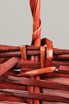 УЦЕНКА Набор 3 шт. корзин плетеных 38×30×14 см, 33×25×12 см, 28×20×11 см, ручка h=21/18/14 см - Фото 8