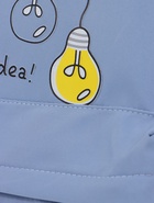 УЦЕНКА Рюкзак Лампочки 30×15×43 см, 1 отд на молнии, 3 н/кармана, синий 10960059