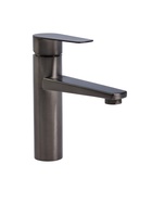 УЦЕНКА Смеситель для раковины ZEIN Z3761, однорычажный, высота излива 10.5 см, графит 10960061