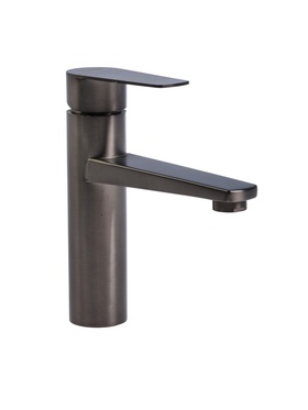 {{photo.Alt || photo.Description || 'УЦЕНКА Смеситель для раковины ZEIN Z3761, однорычажный, высота излива 10.5 см, графит'}}