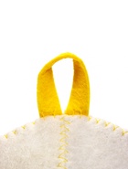 Шапка для бани и сауны «Матрешка бабл-гам», полиэфир, шерсть, белая - фото 61615088