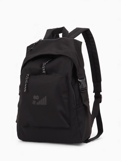 УЦЕНКА Рюкзак 27×12×40, отд на молнии, 5 н/к, черный