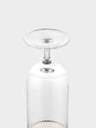 Набор бокалов для пива Magistro «Руно», 390 мл, 6 шт., 17.5×7 см, на ножке, стекло, с золотой отводкой, прозрачный - Фото 4