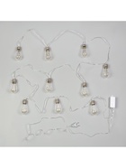 УЦЕНКА Гирлянда «Нить» 3 м с насадками «Лампа», IP20, прозрачная нить, 80 LED, свечение мульти, 8 режимов, 220 В - Фото 8