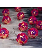 УЦЕНКА Гирлянда «Нить» 4.5 м с насадками «Цветочные шары», IP20, прозрачная нить, 15 LED, свечение белое, 220 В - Фото 6