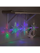 УЦЕНКА Гирлянда «Нить» 2 м с насадками «Полярная звезда», IP20, прозрачная нить, 30 LED, свечение мульти (RG/RB), мигание, 220 В 10960068
