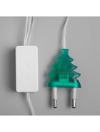 УЦЕНКА Гирлянда «Нить» 2 м с насадками «Полярная звезда», IP20, прозрачная нить, 30 LED, свечение мульти (RG/RB), мигание, 220 В 10960068