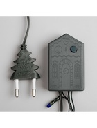 УЦЕНКА Гирлянда «Нить» 9 м, IP20, тёмная нить, 240 ламп, свечение мульти, 8 режимов, 220 В - Фото 8