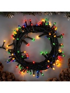 УЦЕНКА Гирлянда «Нить» 5.5 м, IP20, тёмная нить, 140 ламп, свечение мульти, 8 режимов, 220 В - Фото 6