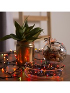 УЦЕНКА Гирлянда «Нить» 7 м, IP20, тёмная нить, 180 ламп, свечение мульти, 8 режимов, 220 В - Фото 8