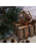 УЦЕНКА Гирлянда «Нить» 7 м, IP20, тёмная нить, 180 ламп, свечение мульти, 8 режимов, 220 В - Фото 9