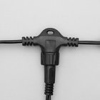 УЦЕНКА Гирлянда «Занавес» 2×3 м, IP44, УМС, тёмная нить, 760 SMD-LED, свечение белое, 220 В 10960079