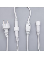 УЦЕНКА Гирлянда «Бахрома» 3×0.6 м, IP44, УМС, белая нить, 160 LED, свечение жёлтое, мерцание белым, 220 В - Фото 8