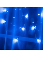 УЦЕНКА Гирлянда «Занавес» 1.5×1 м, IP20, прозрачная нить, 180 LED, свечение синее, 8 режимов, 220 В - Фото 8
