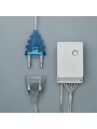 УЦЕНКА Гирлянда «Занавес» 1.5×1 м, IP20, прозрачная нить, 180 LED, свечение синее, 8 режимов, 220 В - Фото 10