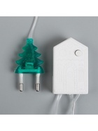 УЦЕНКА Гирлянда «Нить» 10 м с насадками «Игла», IP20, прозрачная нить, 100 LED, свечение мульти, 8 режимов, 220 В - Фото 8