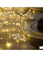 УЦЕНКА Гирлянда «Мишура» 6 м, роса, IP20, серебристая нить, 480 LED, свечение тёплое белое, 12 В - Фото 5