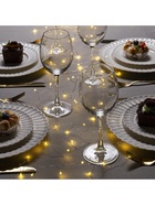 УЦЕНКА Гирлянда «Мишура» 5 м роса, IP20, серебристая нить, 100 LED, 2 режима, от батареек AAх3, свечение тёплое белое - Фото 5