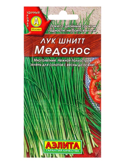 Семена Лук шнитт «Медонос», 0.5 г, «Аэлита»