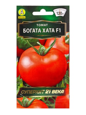 Семена Томат Богата хата F1 Ор. А Р Золотая серия, Ц/П,0,2 г