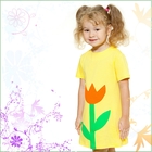 Платье для девочки "Тюльпан", рост 98 см (28), цвет желтый - Фото 1