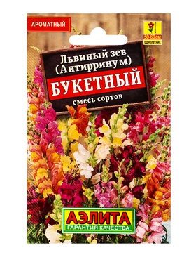 Семена цветов Львиный зев Букетный, смесь сортов , Лидер,0,1 г (комплект 4 шт)