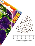 Семена цветов Петуния «Ламбада синяя», многоцветковая, F1, 7 шт., HemGenetics, «АЭЛИТА» - Фото 4
