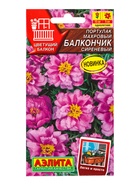 Семена цветов Портулак махровый Балкончик сиреневый  Цветущий балкон, Ц/П,0,05 г 10945864