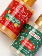 Подарочный набор новогодний в санях: гель для душа 2 шт., соль для ванны и мочалка, URAL LAB - фото 119551741