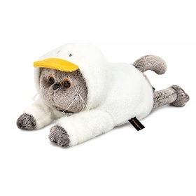 {{photo.Alt || photo.Description || 'Мягкая игрушка «Кот Басик в худи Гусик», лежачий, 19 см'}}