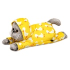 Мягкая игрушка «Кот Басик в комбинезоне с Гусиком», лежачий, 25 см - фото 119359104