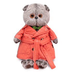 {{photo.Alt || photo.Description || 'Мягкая игрушка «Кот Басик» в стеганом пальто, 19 см'}}