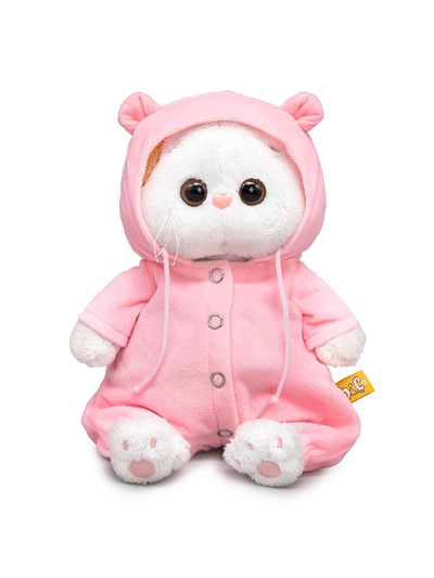 Мягкая игрушка «Кошечка Ли-Ли» baby в комбинезоне и с цветочком, 20 см