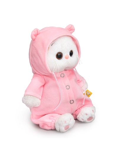 Мягкая игрушка «Кошечка Ли-Ли» baby в комбинезоне и с цветочком, 20 см