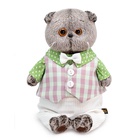 Мягкая игрушка «Кот Басик» в легком костюме», 19 см - фото 7572245