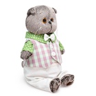 Мягкая игрушка «Кот Басик» в легком костюме», 19 см - фото 7572246