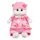 Мягкая игрушка «Кошечка Ли-Ли» в пижаме в цветочек, 24 см - фото 7572289