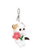 Мягкая игрушка-брелок «Кошечка Ли-Ли с цветочком», 11 см - Фото 4
