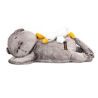 Мягкая игрушка «Кот Басик» сонный, с гусиком, пижамница, 50 см - фото 7572314
