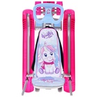 УЦЕНКА Снегокат с колёсами «Тимка спорт 6» Единорог, со спинкой, с родительской ручкой, голубой, розовый, ТС6-М/ЕР Nika Kids - Фото 9