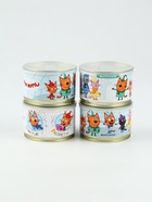 Леденцы монпансье в консервной банке «Три кота Новый год» 4 шт. - фото 63127717