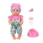 Кукла интерактивная «Анечка», 30 см, пьёт, писает, закрывает глазки, 2 аксессуара, 50 звуков - Фото 7
